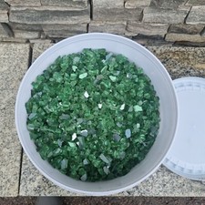 Green Colour Fire Glass for Gas Fire Tables - 11kg - £49.99 FREE DELIVERY