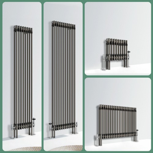 Raw metal traditional radiator - metal,