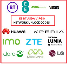 Sony Xperia Unlock Code EE 1