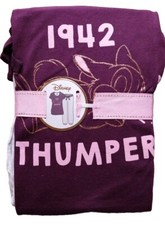 Disney Primark Thumper Pyjama Set Womens Cotton PJs Sleepwear Nightwear Gift