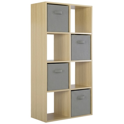 Oak cube drawer storage - cube,
