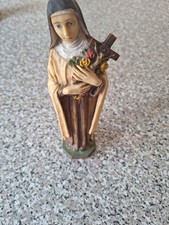 Vintage 9.5" Resin Saint
