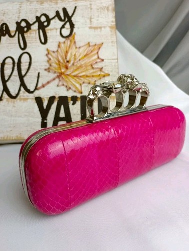 Alexander mcqueen pink python - mcqueen,