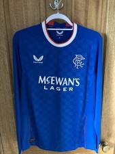 Authentic rangers home shirt