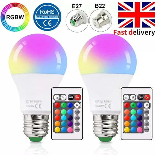 Pack rgb led bulb light - pack,