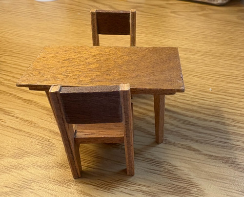 Doll house furniture vintage - doll,