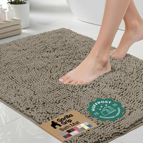 Gorilla grip bath - bath, mat