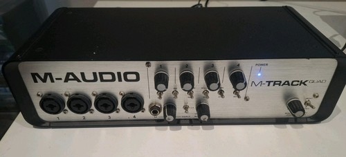 Untested audio track quad - untested, m-audio