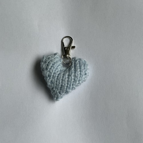 Handmade knitted heart - knitted,