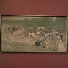 Cecil Aldin Epsom Races Horse