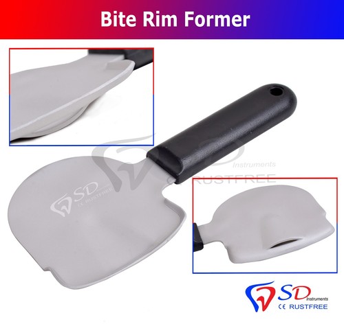 Denture bite rim - denture, former