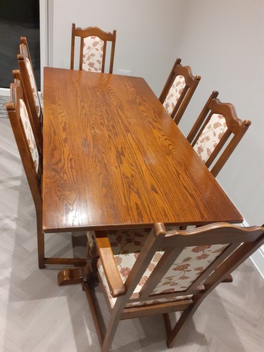 Old charm used dining table - used,