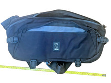 Chrome Kadet Water Proof Nylon 9L Messenger Bag - Black.  Good used condition