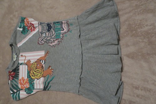 Kenzo girls graphic print - graphic,