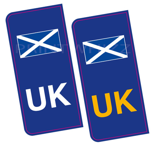 Scotland car stickers - 2,