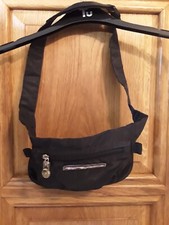vintage kookai black bum bag 90s y2k vgc