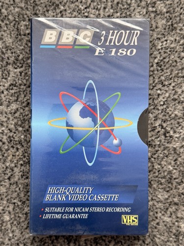 Bbc e180 blank vhs - e180,