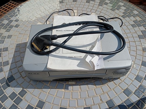 Alba vhs player vcr6001sil - vcr6001sil, vcr