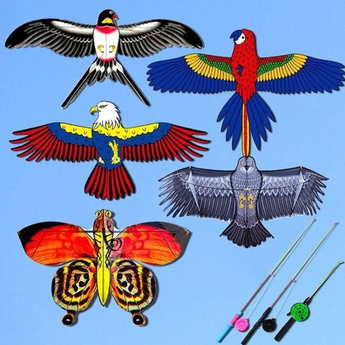 Cartoon plastic eagle kite - plastic,