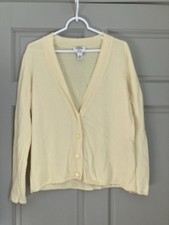 Talbots Womens Medium Yellow