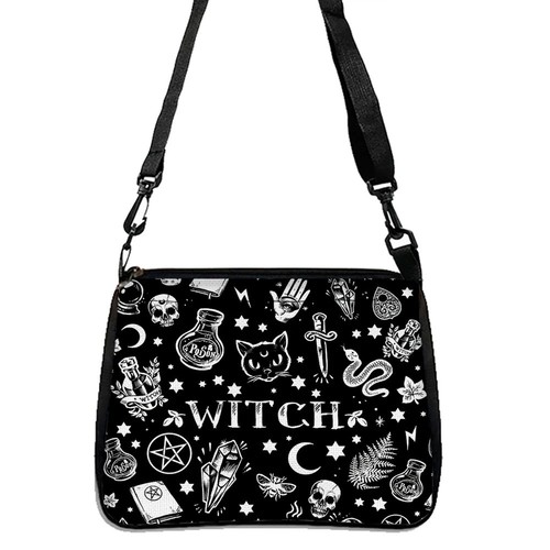 Gothic cat printed - cat, shoulder