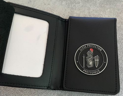 Commemorative leather wallet - commemorative,