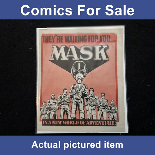 Mask comic rare page - comic,