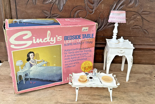 Vintage 1969 sindy - vintage, bedside