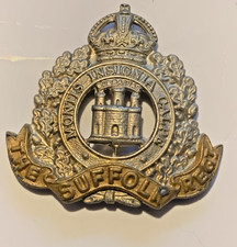 Suffolk Regiment Cap Badge