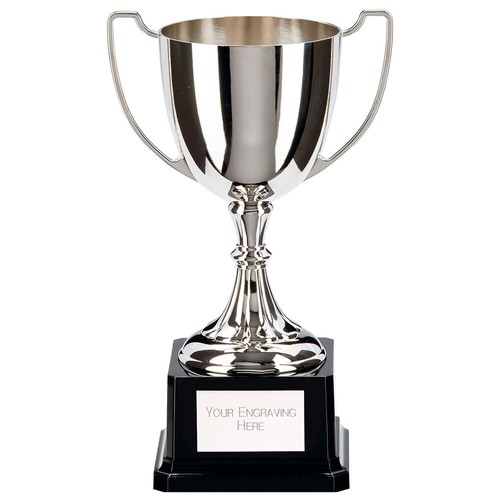 Nickel plated cast metal cup - nickel,