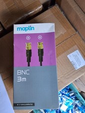 3m Coaxial BNC Cable Gold