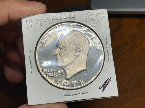1978 one dollar coin - s, us