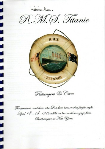 Millvina dean titanic - millvina,
