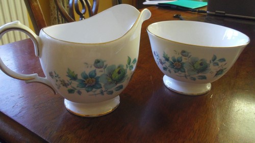 Vintage queen anne blue - vintage,