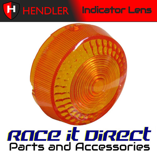 Indicator lens amber - lens, for