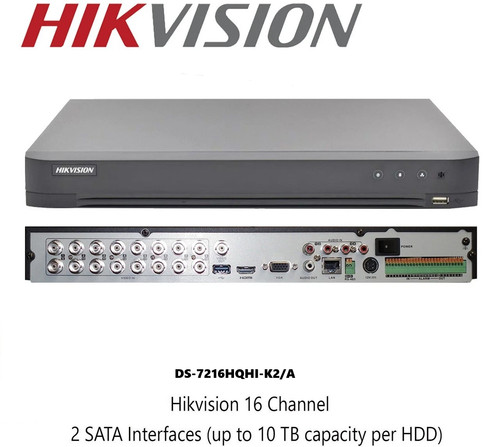 Hikvision channel dvr full - 16,