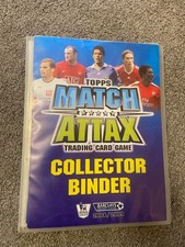 Match Attax 2008/09 100% Complete Binder + 5 LIMITED EDITION CARDS + Trophy Card