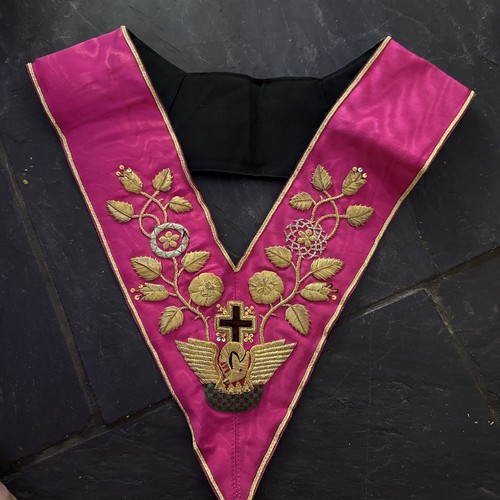 18th degree rose croix collar - 18th,