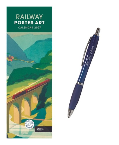 Railway poster art - art, nrm