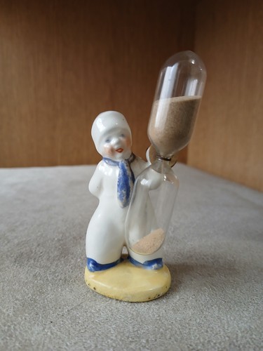 Antique ceramic sailor sand - ceramic,