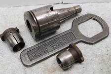 Clarkson Large Autolock collet chuck set S-Type chuck 40INT 5/8" thread 2 collet
