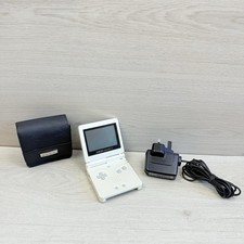 Rare Nintendo Gameboy Advance GBA SP Final Fantasy Tactics Pearl White Console