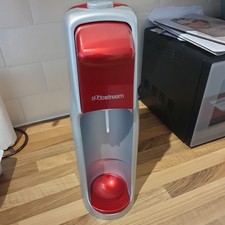 Soda Stream Jet Red Sparkling Water Maker Machine + Gas Bottle empty
