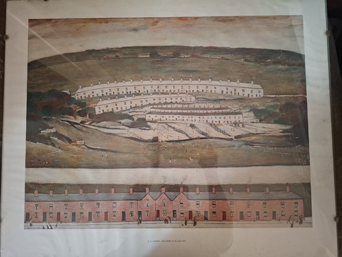 Rare lowry lardge print - rare, s