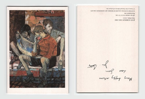 Postcard joan eardley street - postcard,