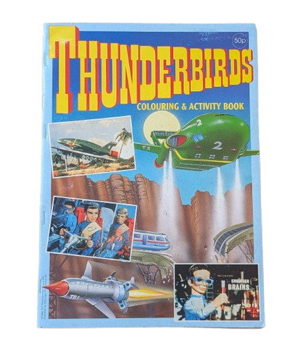 Thunderbirds colouring - thunderbirds,