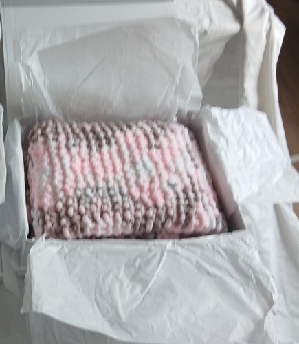 Hand knitted pram - knitted, baby