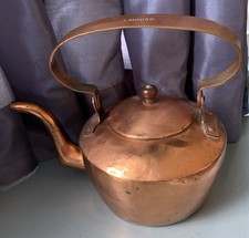 antique copper tea kettle