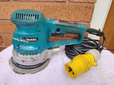 MAKITA BO6030 110v Orbital sander 150mm dia pad