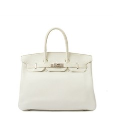 Hermes Birkin 35 in White